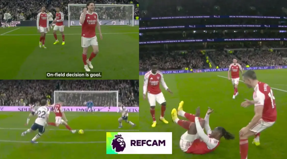 Tottenham 1:4 Arsenal: невидимые кадры Ref Cam